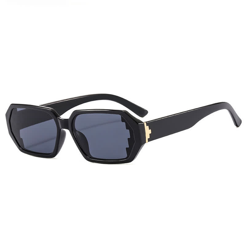 Spykay™ SG60689 Unisex Leopard Pattern Geometric Frame Sunglasses