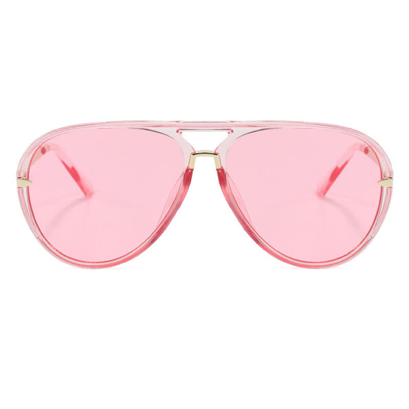 Spykay™ SG60723 Double Bridges Fashion Aviator Sunglasses