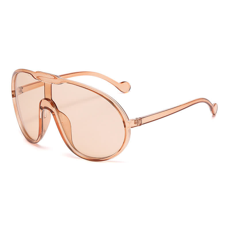 Spykay™ SG60729 One Piece Oversized Aviator Sunglasses