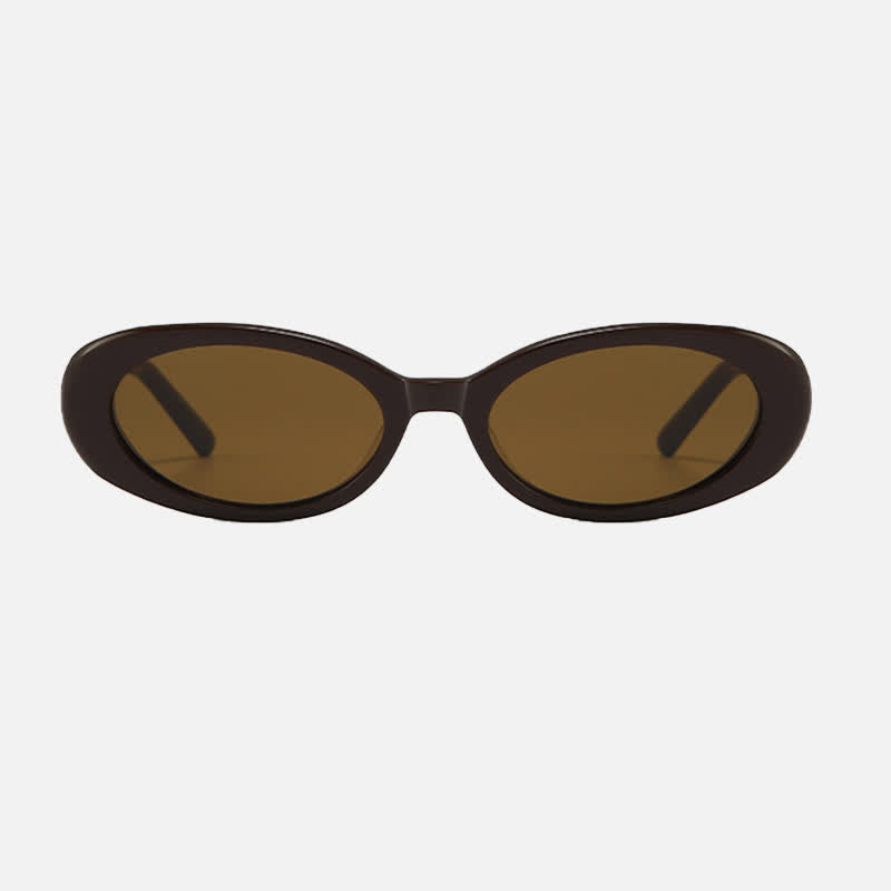 Spykay™ SG60787 Oval Frame Star Temples Sunglasses with Nylon Lenses