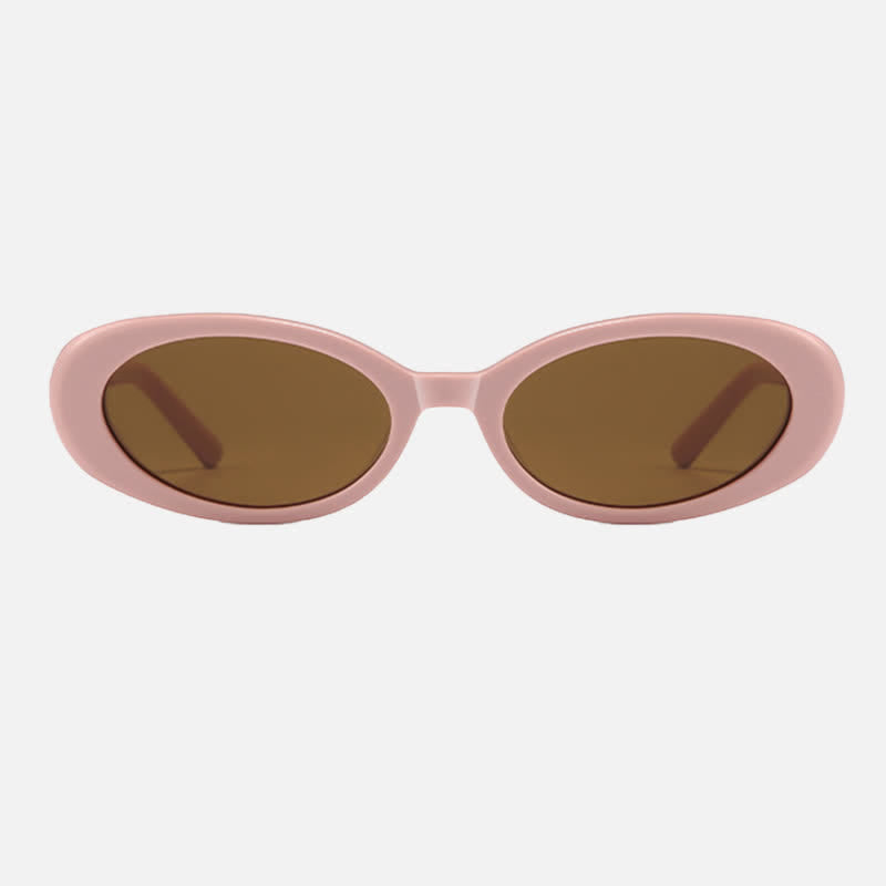 Spykay™ SG60787 Oval Frame Star Temples Sunglasses with Nylon Lenses