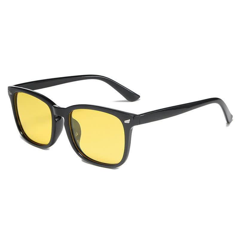 Spykay™ SG60973 Classic Lightweight Polarized Simple Square Frame Sunglasses