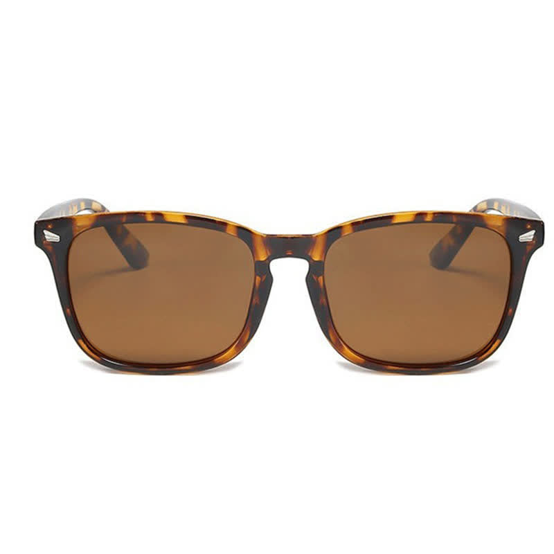Spykay™ SG60973 Classic Lightweight Polarized Simple Square Frame Sunglasses