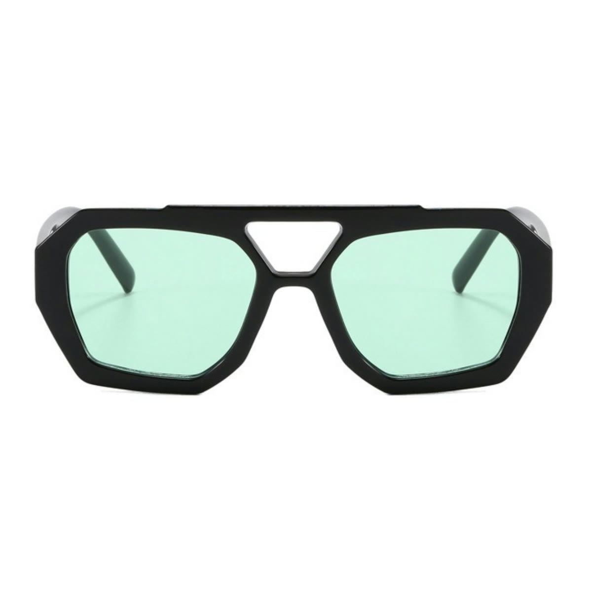 Spykay™ SG1024 Unique Double Bar Irregular Personality Retro Sunglasses