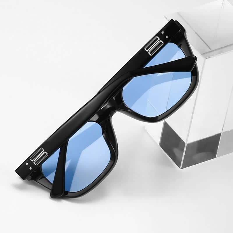 Spykay™ SG60796 Square Frame Hipster Polarized Sunglasses with Nylon Lenses