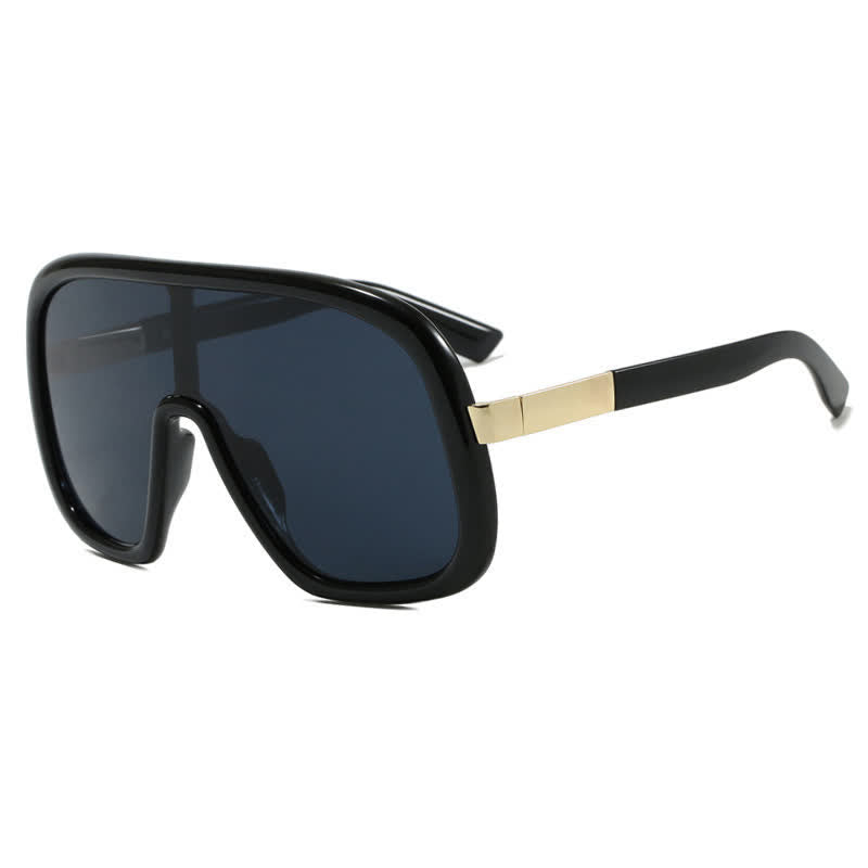 Spykay™ SG60952 Flat Top Double Bridges Oversized Trendy Aviator Sunglasses