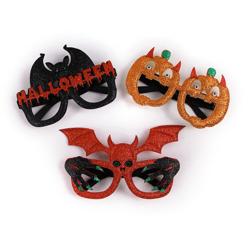 Spykay™ EG26830 Halloween Spooky Bat Pumpkin Skull Glasses for Adult Children