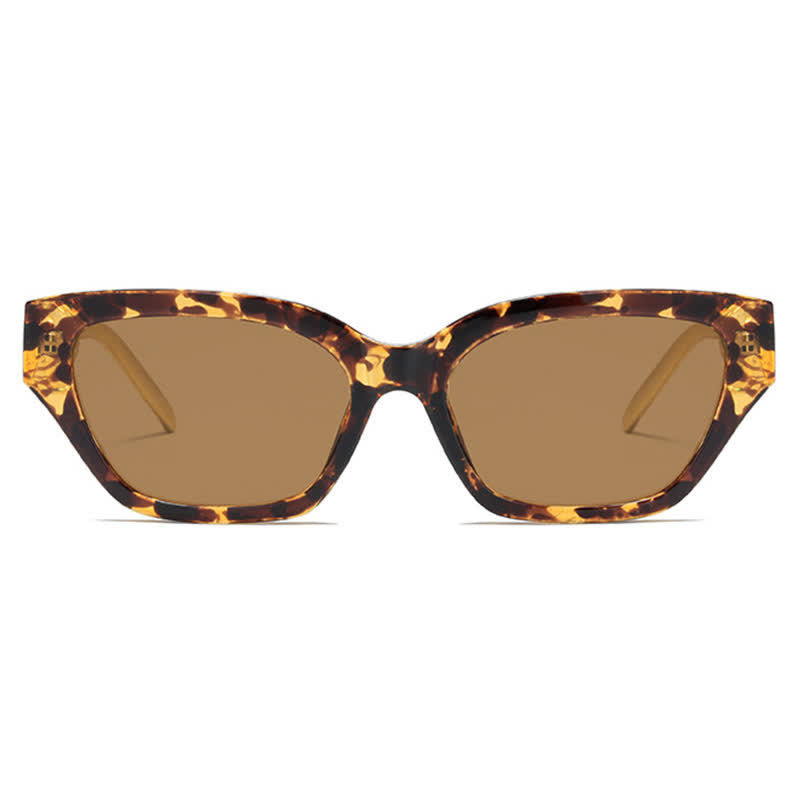 Spykay™ SG60953 Retro Cat-Eye Chain Temples Trendy Sunglasses