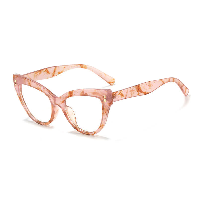 Spykay™ EG26691 Cat-Eye Colorblock Anti-blue Light Glasses