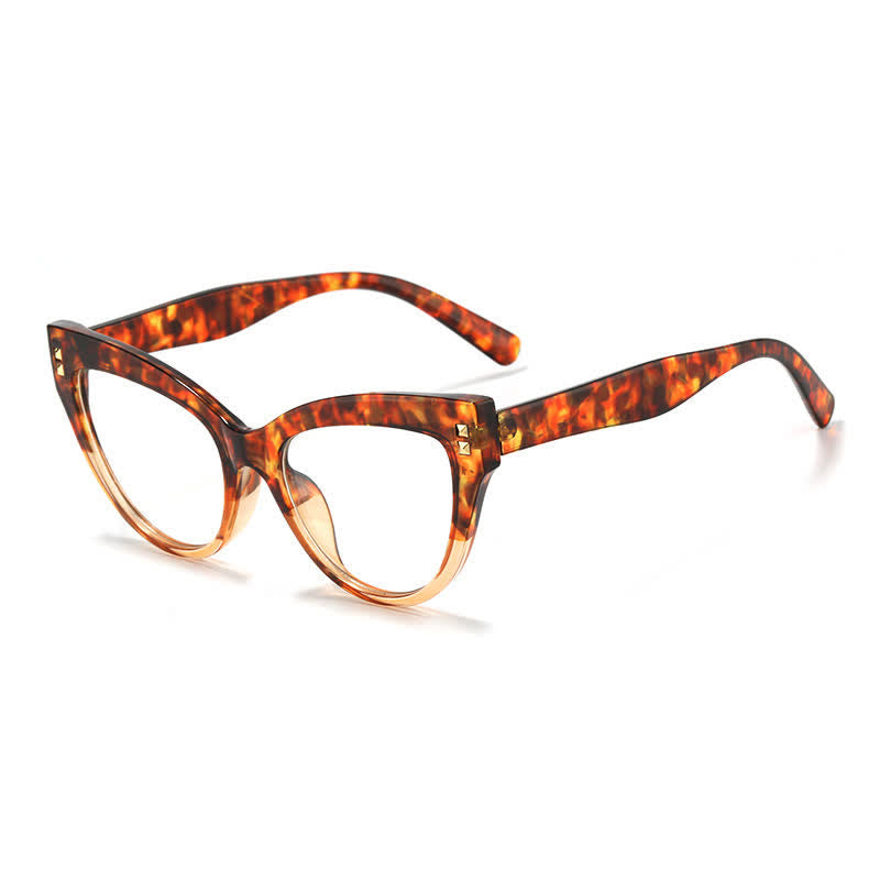 Spykay™ EG26691 Cat-Eye Colorblock Anti-blue Light Glasses
