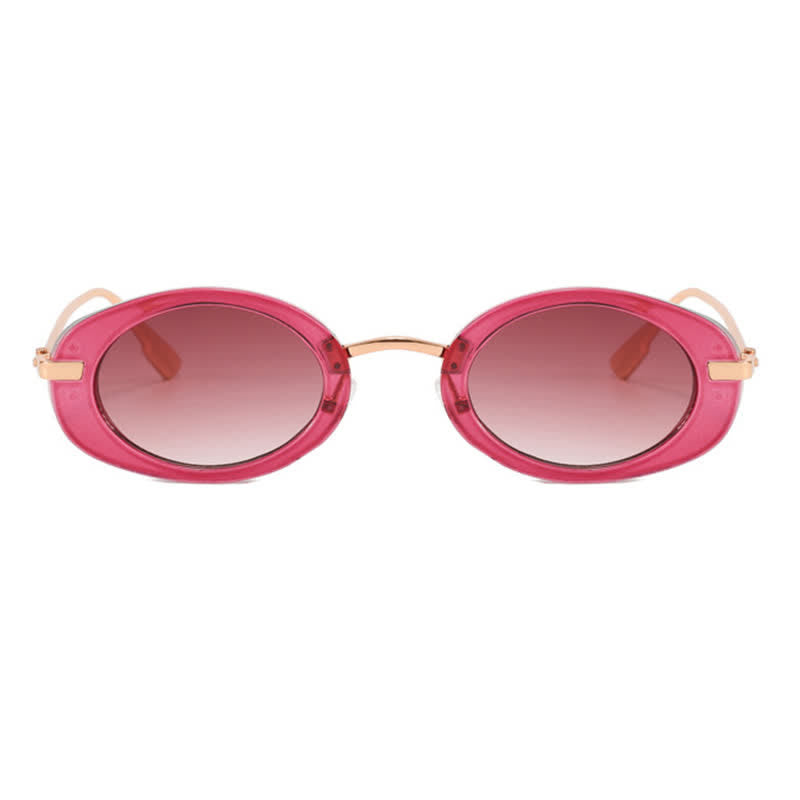 Spykay™ SG60840 Vintage Small Oval Frame Sunglasses