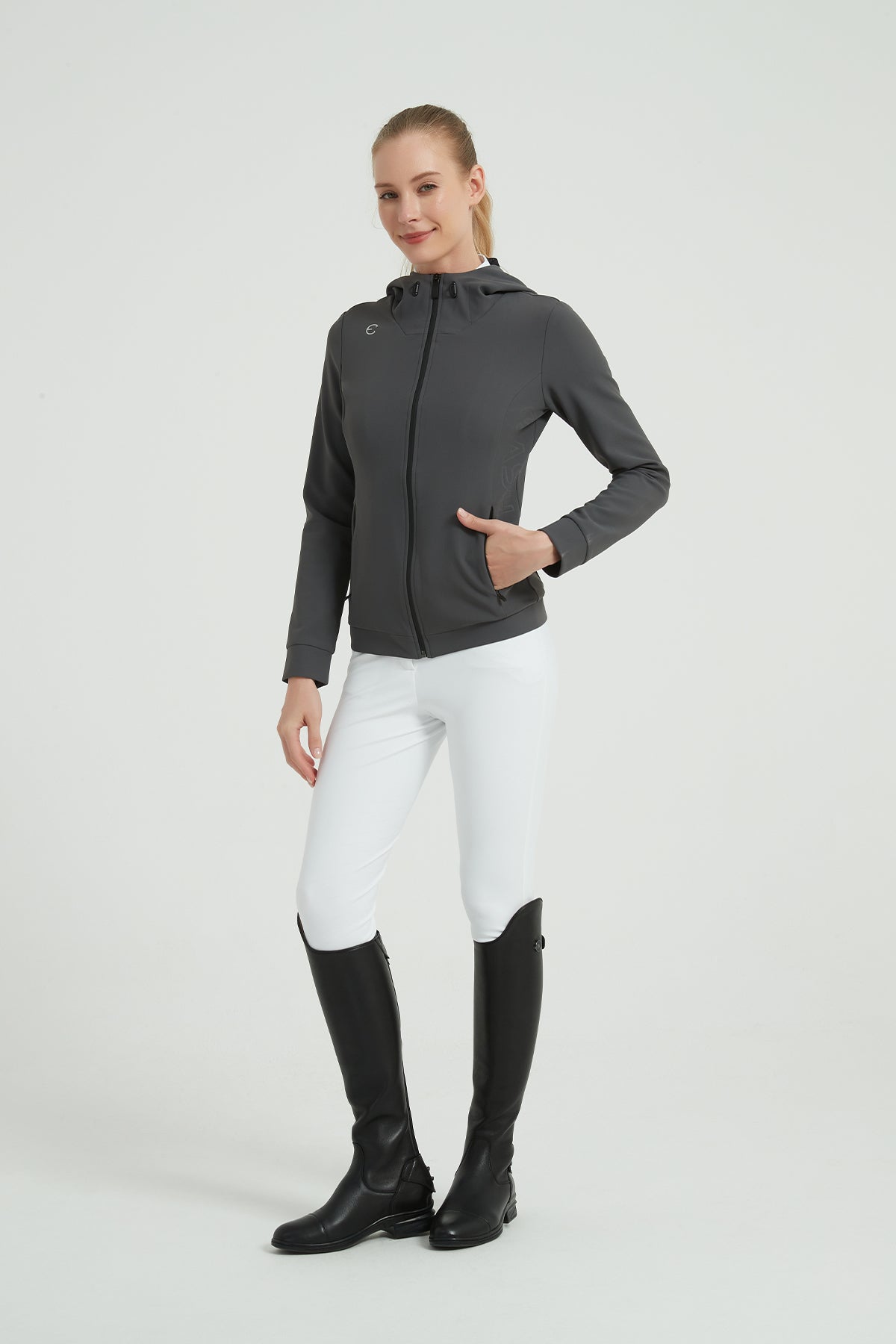 Ladies' Mesh Laminated Fabric Jacket