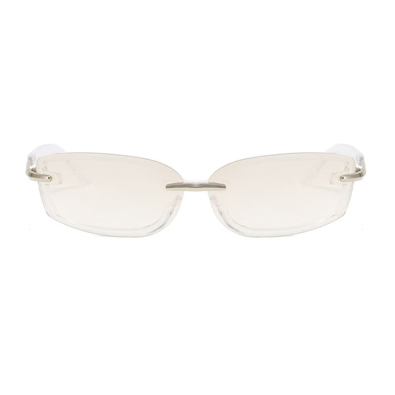 Spykay™ SG60850 Y2K Rimless Rectangle Frame Sunglasses