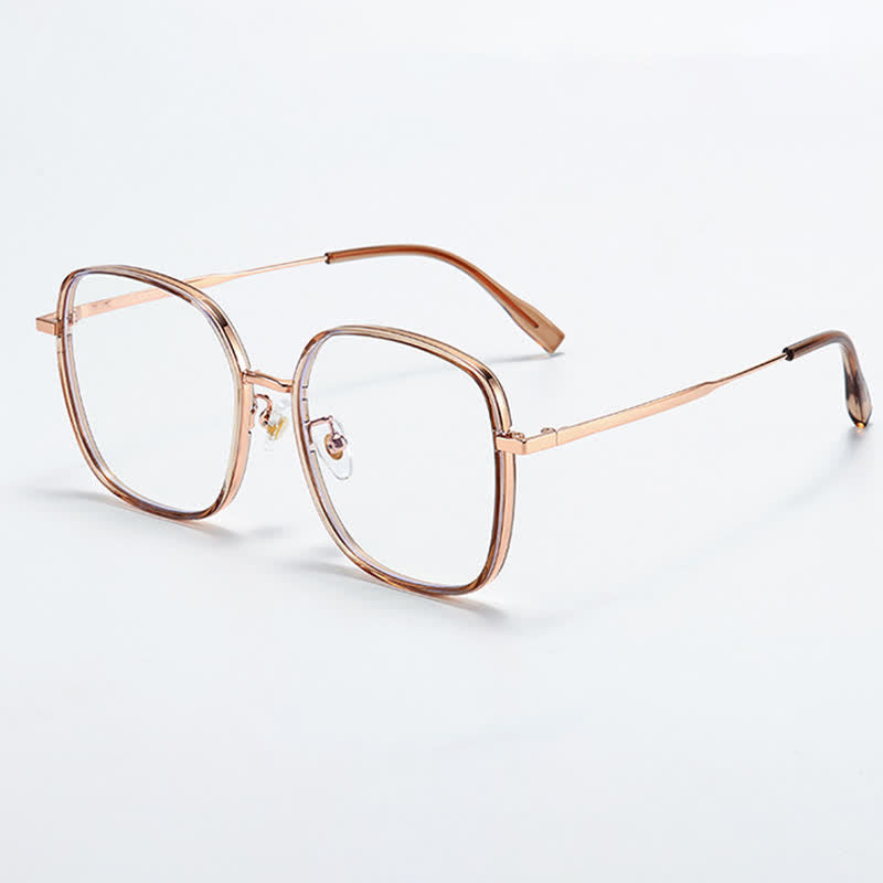 Spykay™ EG26821 Simple Oversized Square Frame Anti-blue Light Glasses