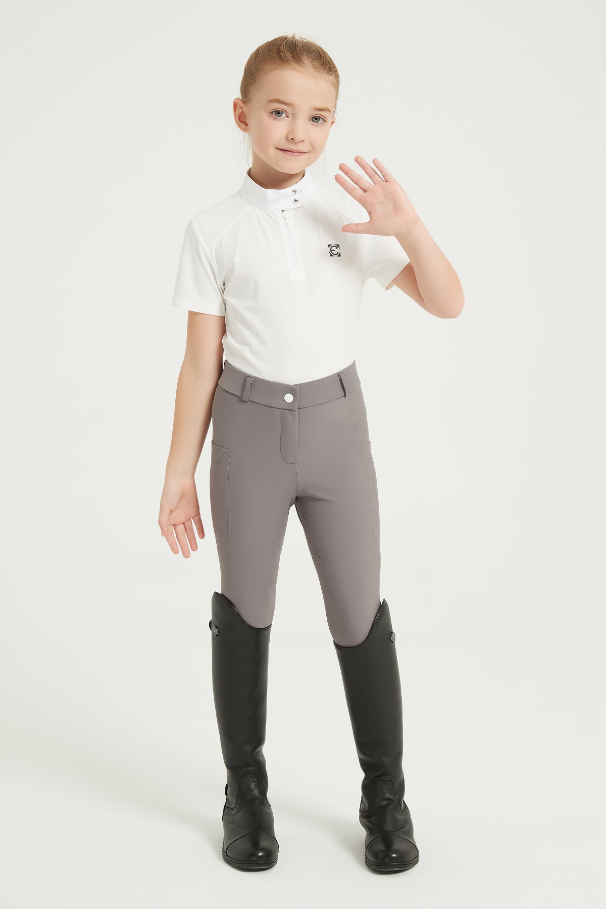 Kids' Unisex Full Grip Breeches