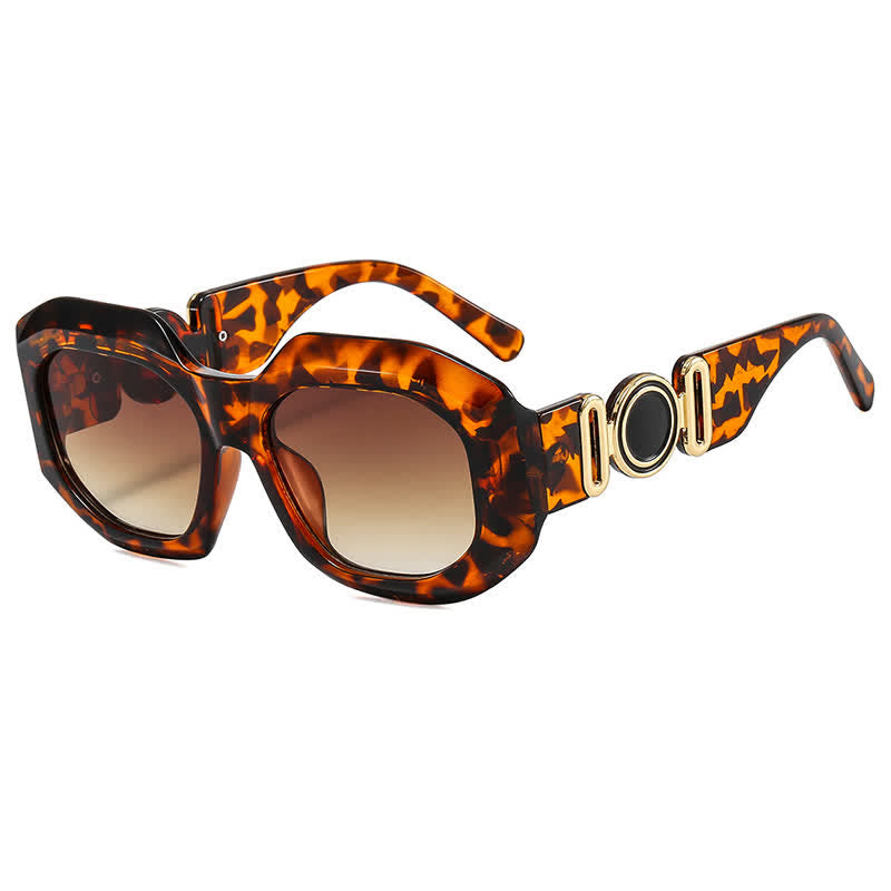 Spykay™ SG60947 Trendy Geometric Thick Frame Sunglasses