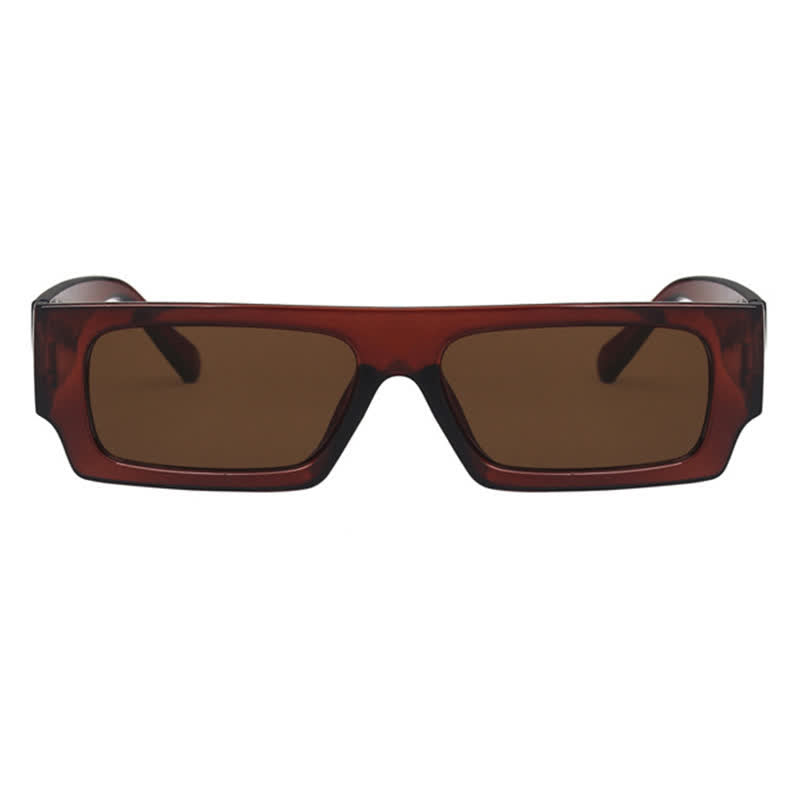 Spykay™ SG60844 Fashion 'X' Design Rectangle Small Frame Sunglasses