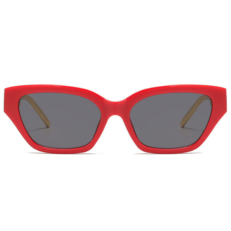 Spykay™ SG60953 Retro Cat-Eye Chain Temples Trendy Sunglasses