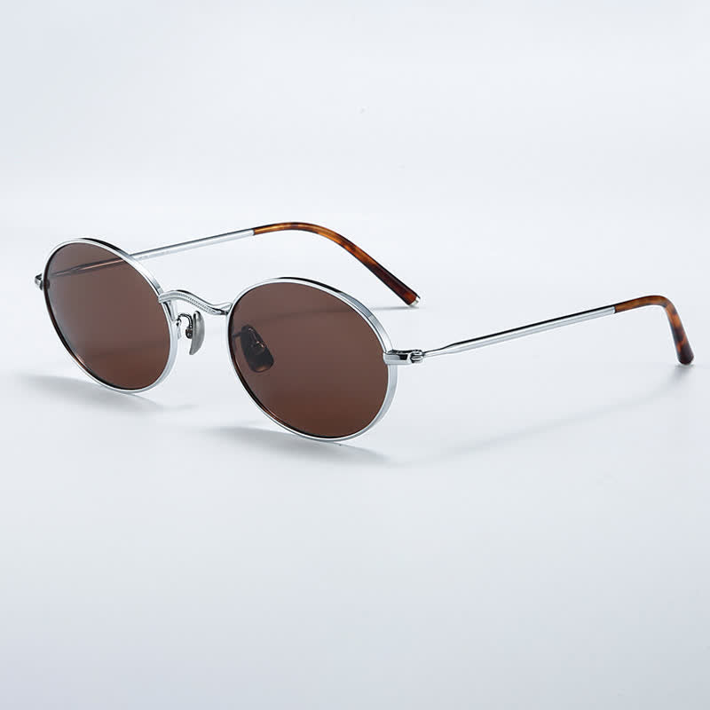 Spykay™ SG60775 Oval Frame Lightweight Polarized Sunglasses