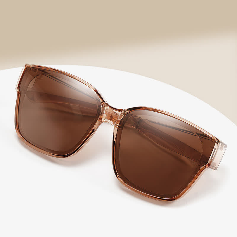 Spykay™ SG60955 Fit Over Glasses Square Frame Foldable Polarized Sunglasses for Women Men