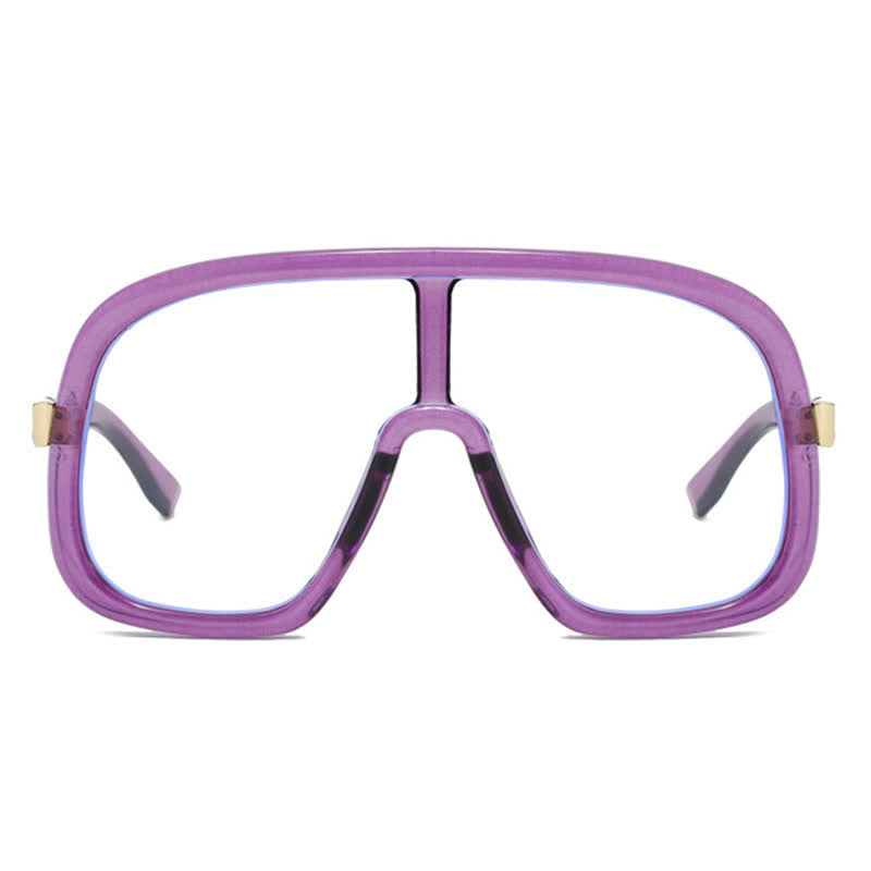 Spykay™ EG26824 Flat Top Double Bridges Oversized Trendy Aviator Glasses