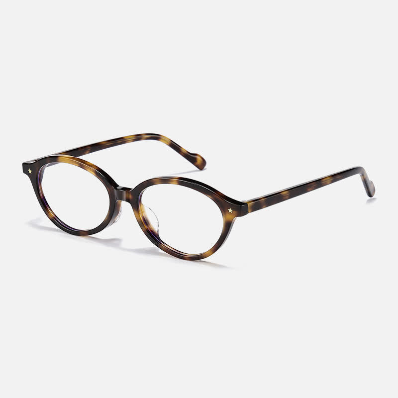 Spykay™ EG26726 Star Oval Frame Retro Anti-blue Light Glasses