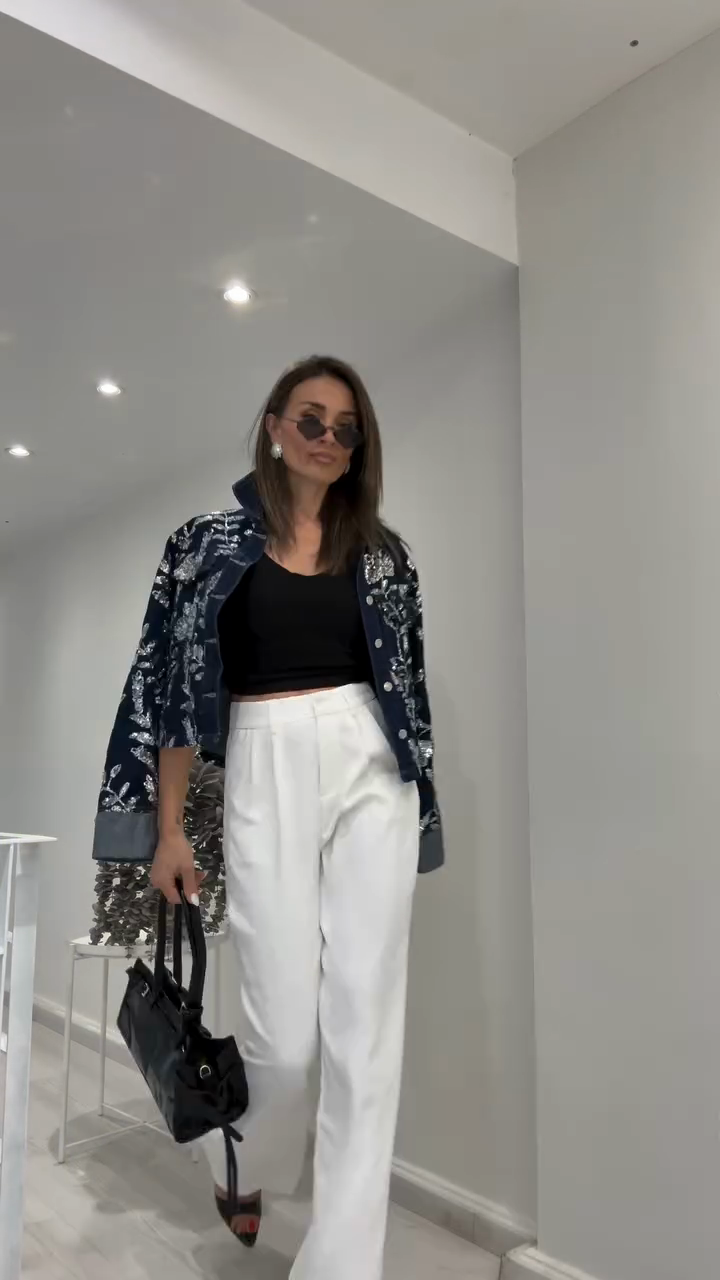 Embellished Denim Jacket