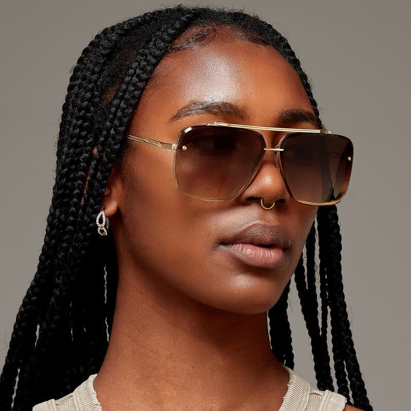 Spykay™ SG60949 Double Bridges Unisex Aviator Sunglasses