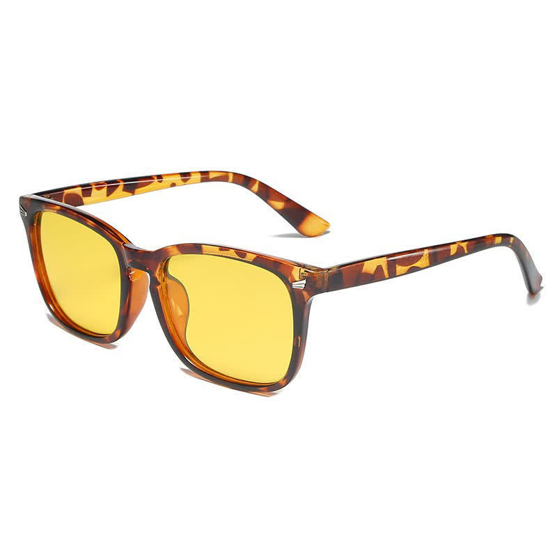 Spykay™ SG60973 Classic Lightweight Polarized Simple Square Frame Sunglasses