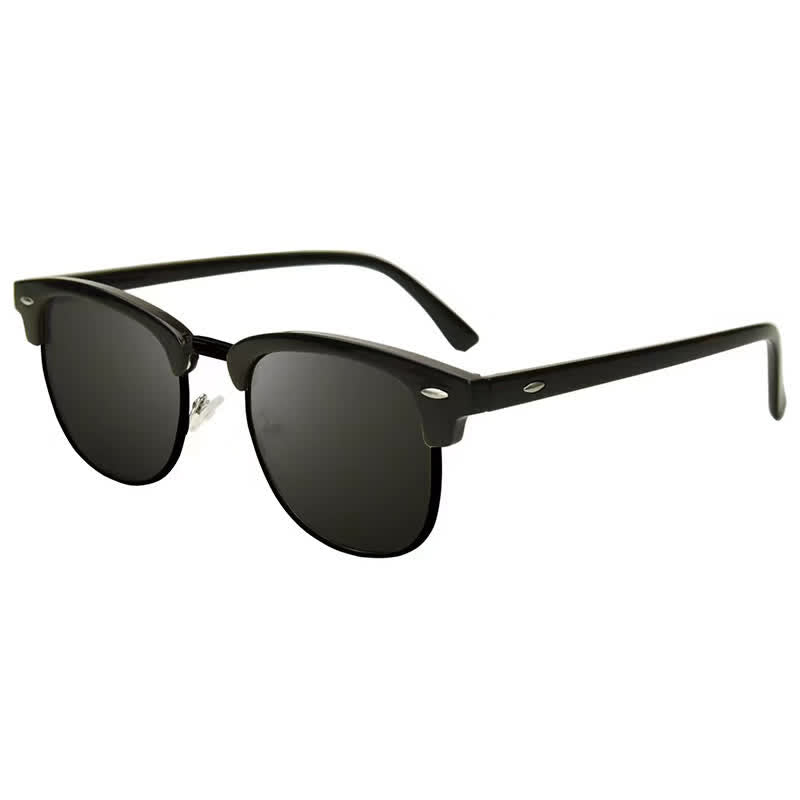 Spykay™ SG60929 Semi-Rimless Polarized Square Frame Browline Sunglasses for Fishing&Driving