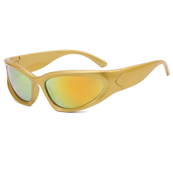 Spykay™ SG60712 Y2K Punk Oval Frame Sunglasses