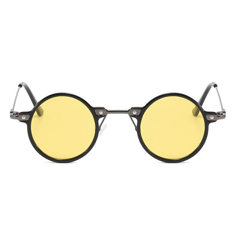 Spykay™ SG60899 Retro Punk Small Round Frame Classic Sunglasses