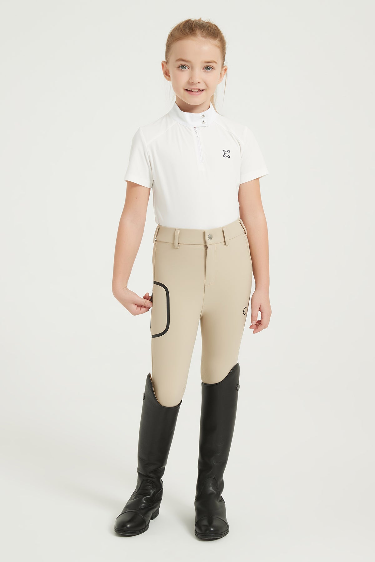 Kids' Unisex Ultralight Max Knee Grip Breeches