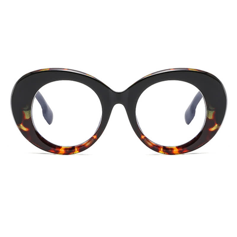 Spykay™ EG26750 Round Thick Frame Hipster Oversized Glasses