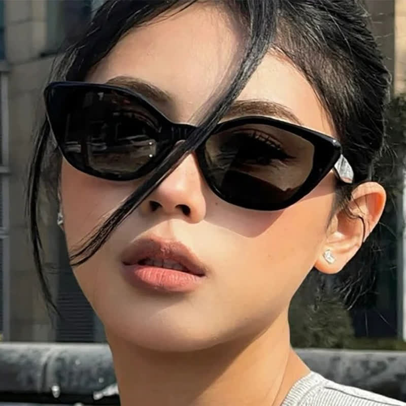 Spykay™ SG60792 Star Cat-Eye Vintage Sunglasses with Nylon Lenses