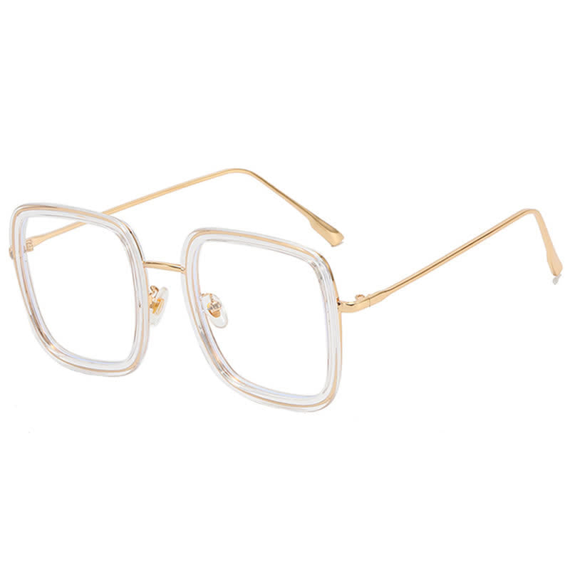 Spykay™ EG26796 Oversized Square Frame Anti-blue Light Classic Glasses