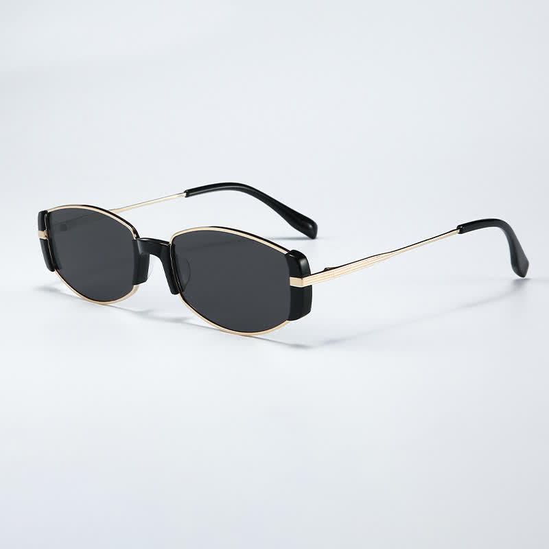 Spykay™ SG60801 Retro Oval Frame Polarized Sunglasses