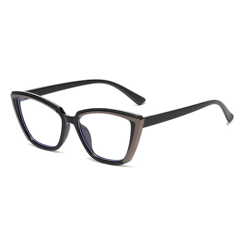 Spykay™ EG26814 Fashion Colorblock Butterfly Frame Anti-blue Light Glasses