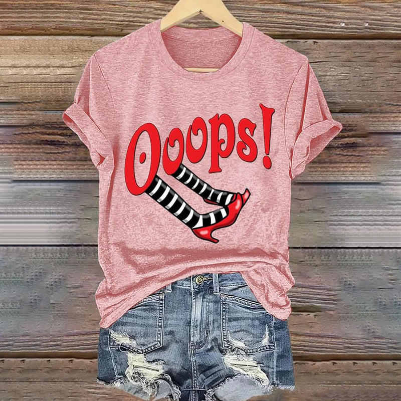 Halloween Witch Classic Ruby Red Shoes Art Vintage Washed T Shirt