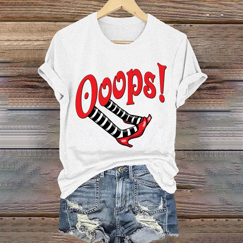 Halloween Witch Classic Ruby Red Shoes Art Vintage Washed T Shirt